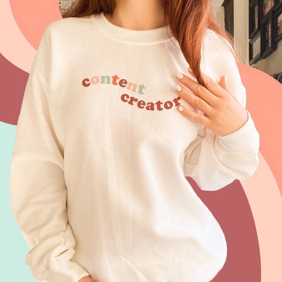 Sweaters - Content Creator Sweatshirt